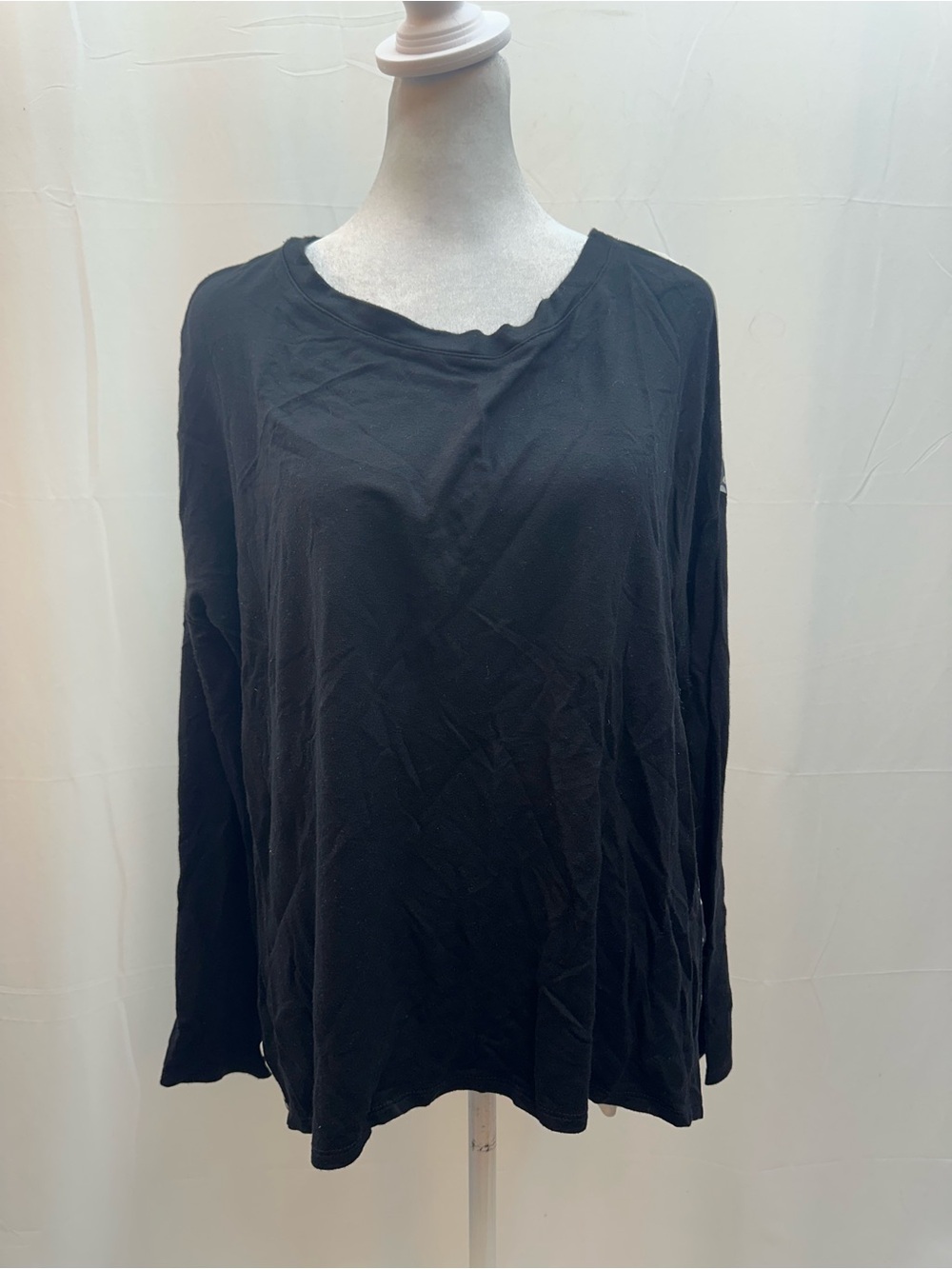 Vintage Havana Black Long Sleeve Top L